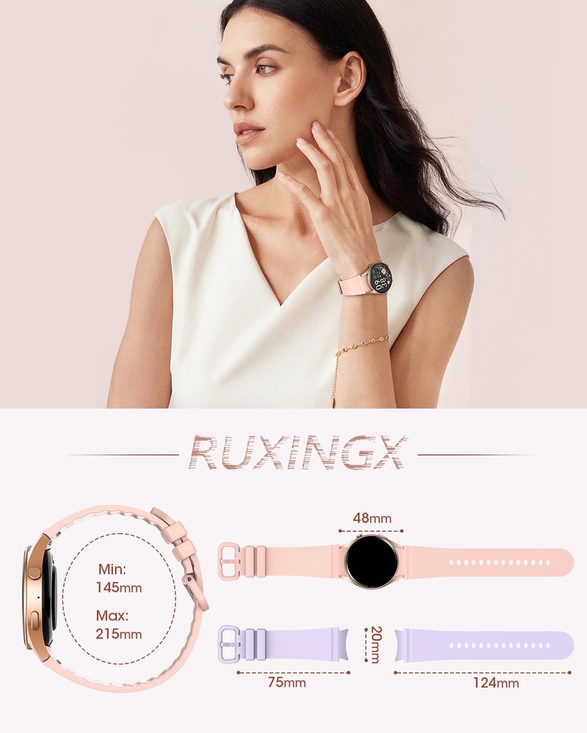 Smart Watches for Women/Men (Make/Answer Calls), Fitness Smart Watch with Heart Rate/SpO2/Sleep Monitor, Pedometer Tracker, 120+ Sport Modes Fitness Tracker Watch, Smartwatch for Android and iPhone