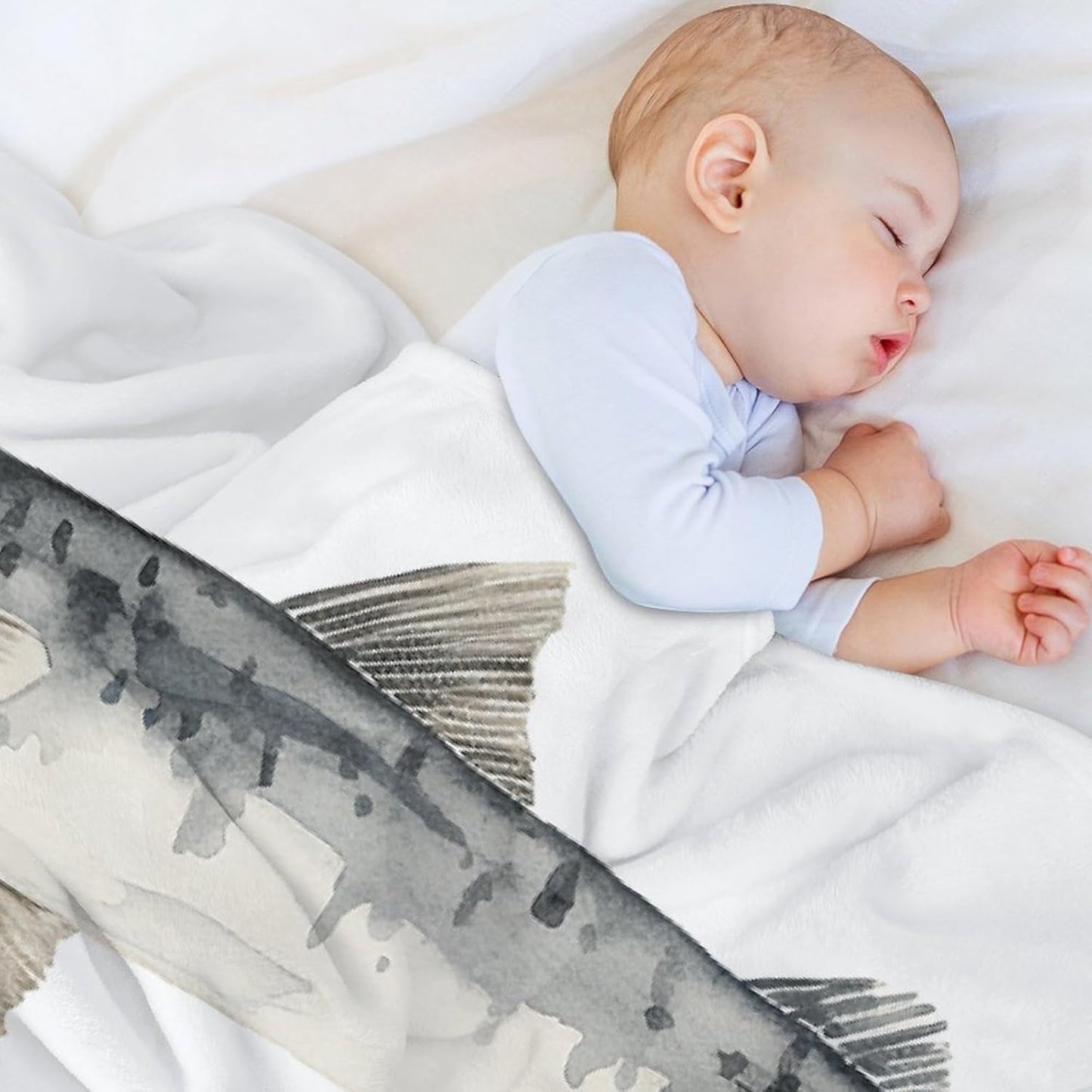 Different Types of Cod Throw Blanket for Couch Super Soft Warm Lightweight Throw Blankets Cozy Flannel Bed Blanket Cute Decorative Blankets for All Seasons Home Decor Gift 60"*80"(150 * 200cm)