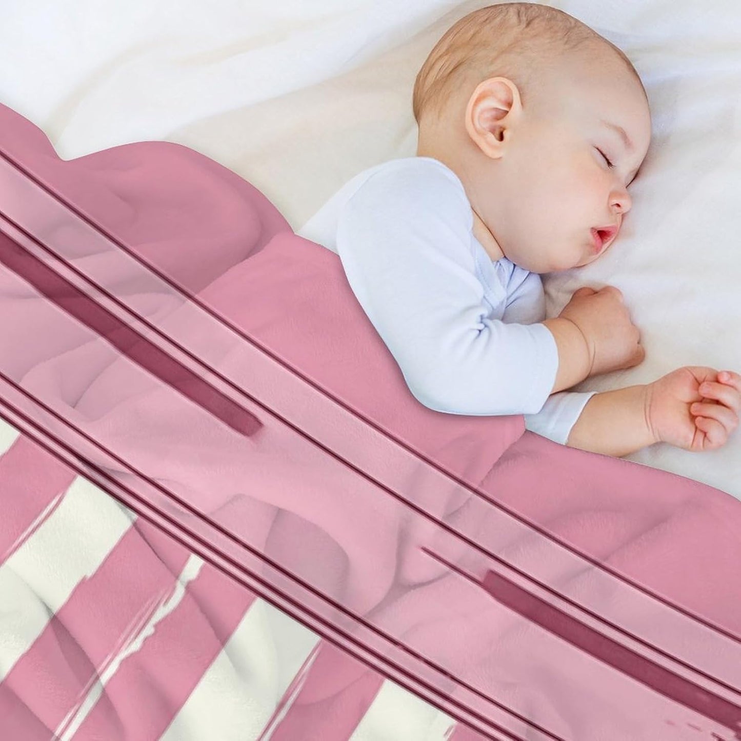 Ice Cream Store Pink Throw Blanket for Couch Super Soft Warm Lightweight Throw Blankets Cozy Flannel Bed Blanket Cute Decorative Blankets for All Seasons Home Decor Gift 30"*40"(76 * 100cm)