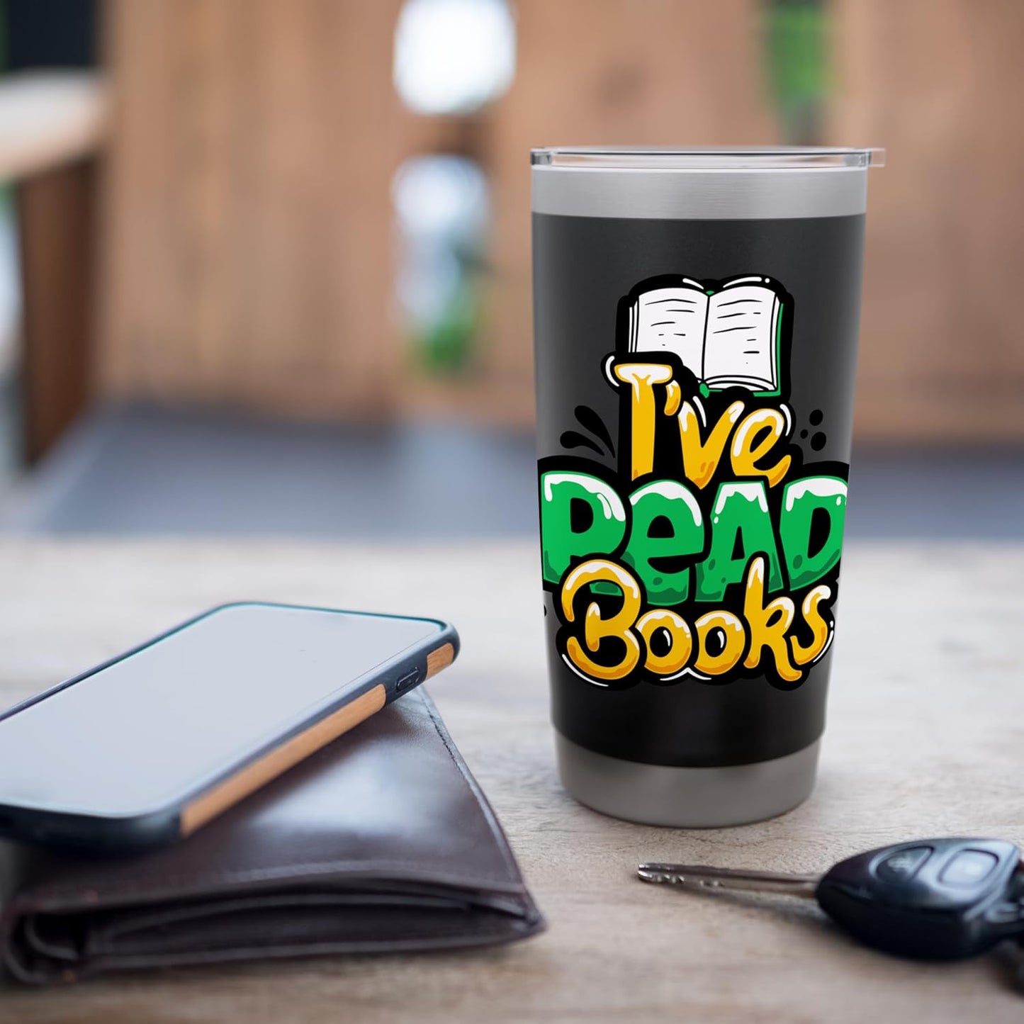 I've Read Books Stainless Steel Insulated Tumbler