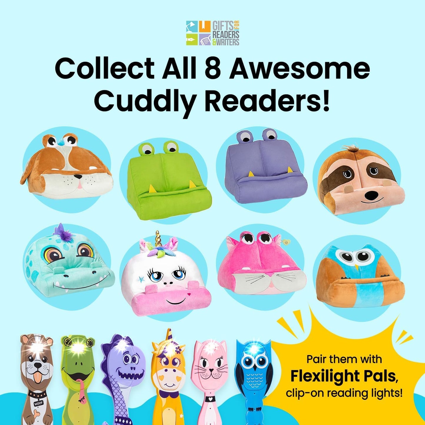 Gifts for Readers & Writers Kids Tablet Pillow Stand Holder Lap Soft iPad Stand Owl- Kindle Lap Holder for Reading Book Pillow for Reading in Bed, Soft Machine Washable Book Cushion with Pocket