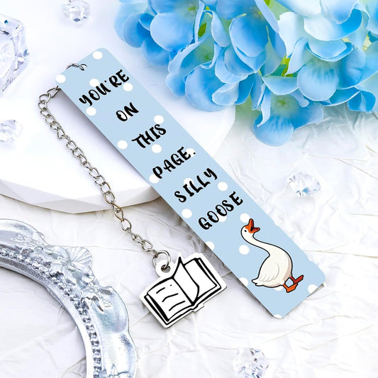 Funny Bookmarks for Book Lovers Cute Gifts for Women Metal Bookmark for Bookworm Bookmate Bookish Book Reading Accessories for Books Club Retirement Birthday Christmas Gift