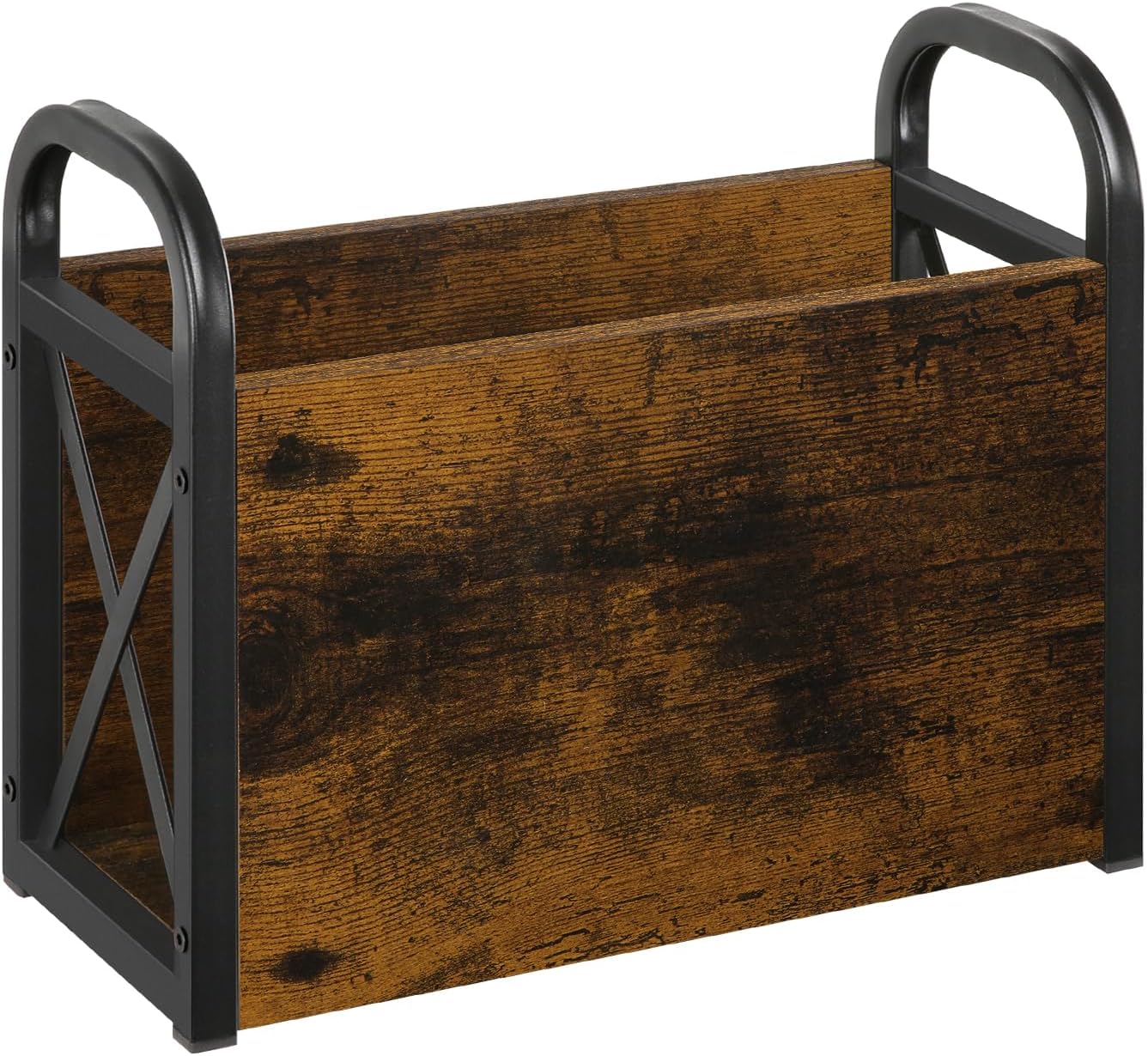 YINMIT Magazine Holder, Magazine Rack Floor, Magazine Storage Basket, Folder Organizer Bin for Books, Newspapers, Tablets