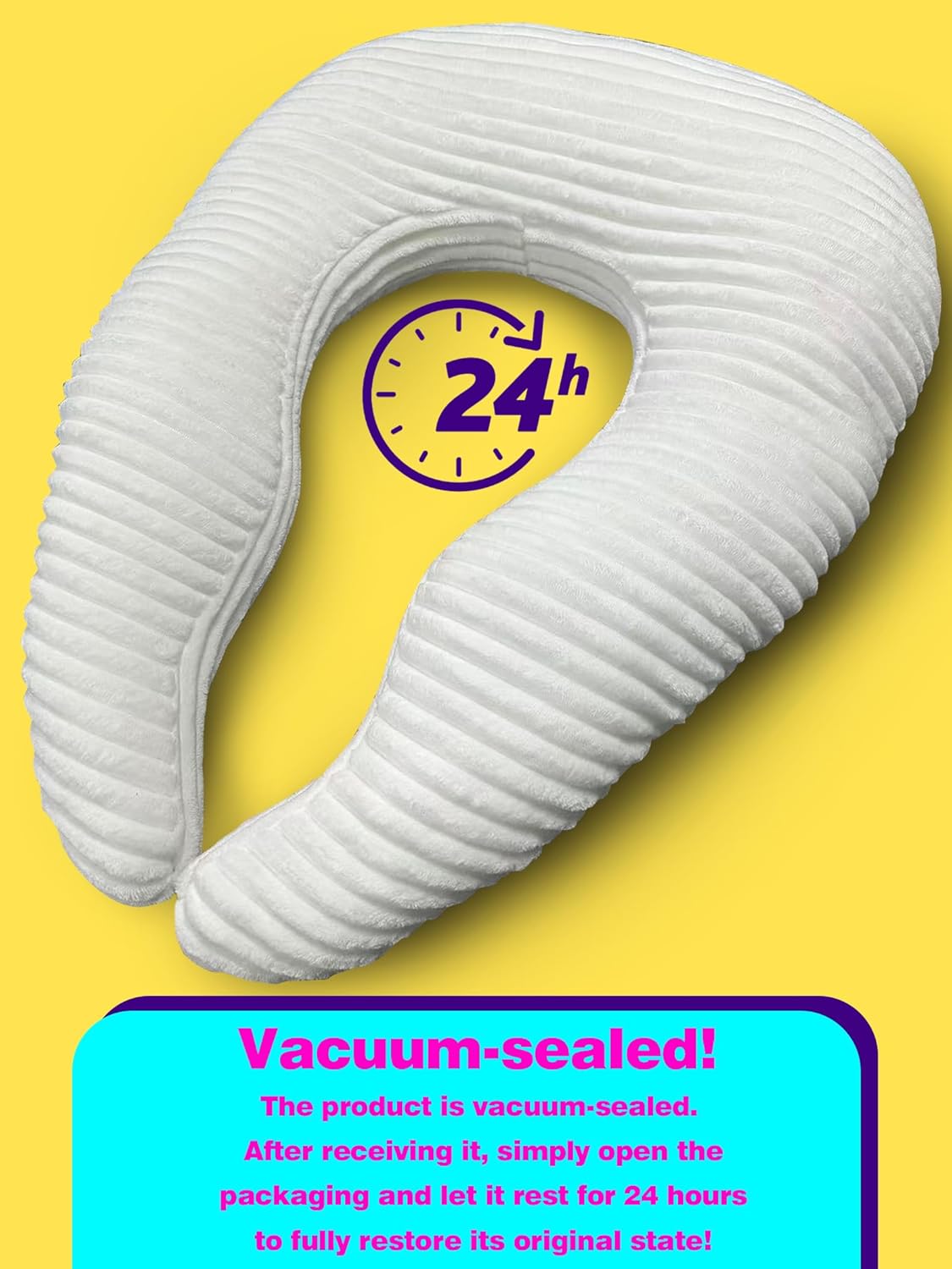 Gaming Crochet Pillow for Lap Support Lap Desk Pillow Setting in Bed or Sofa, U-Shaped Arm Pillows for Adults,Reading Pillow for Gaming, Working, Writing in Bed Couch Floor