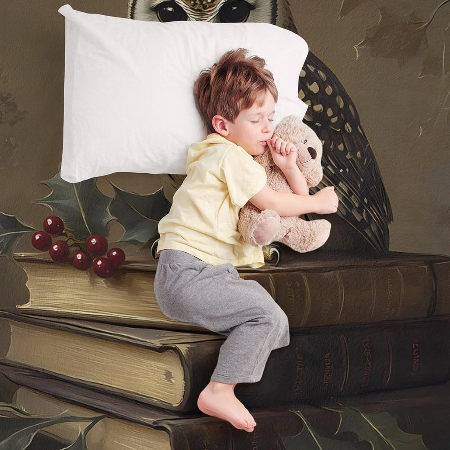 Owl Gothic Throw Blanket for Couch Bed Plush Cozy Fuzzy Flannel Blanket for All Season 40"x60"