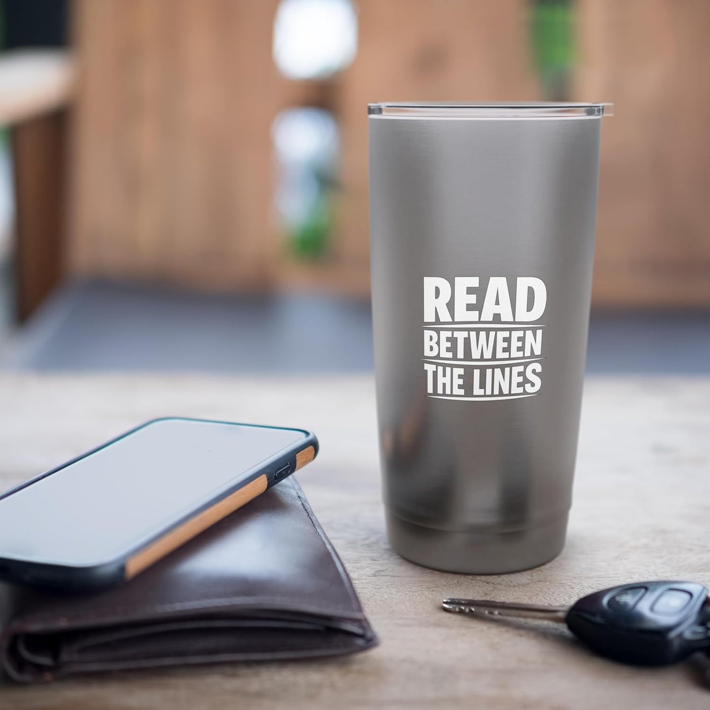 Read Between the Lines Stainless Steel Insulated Tumbler