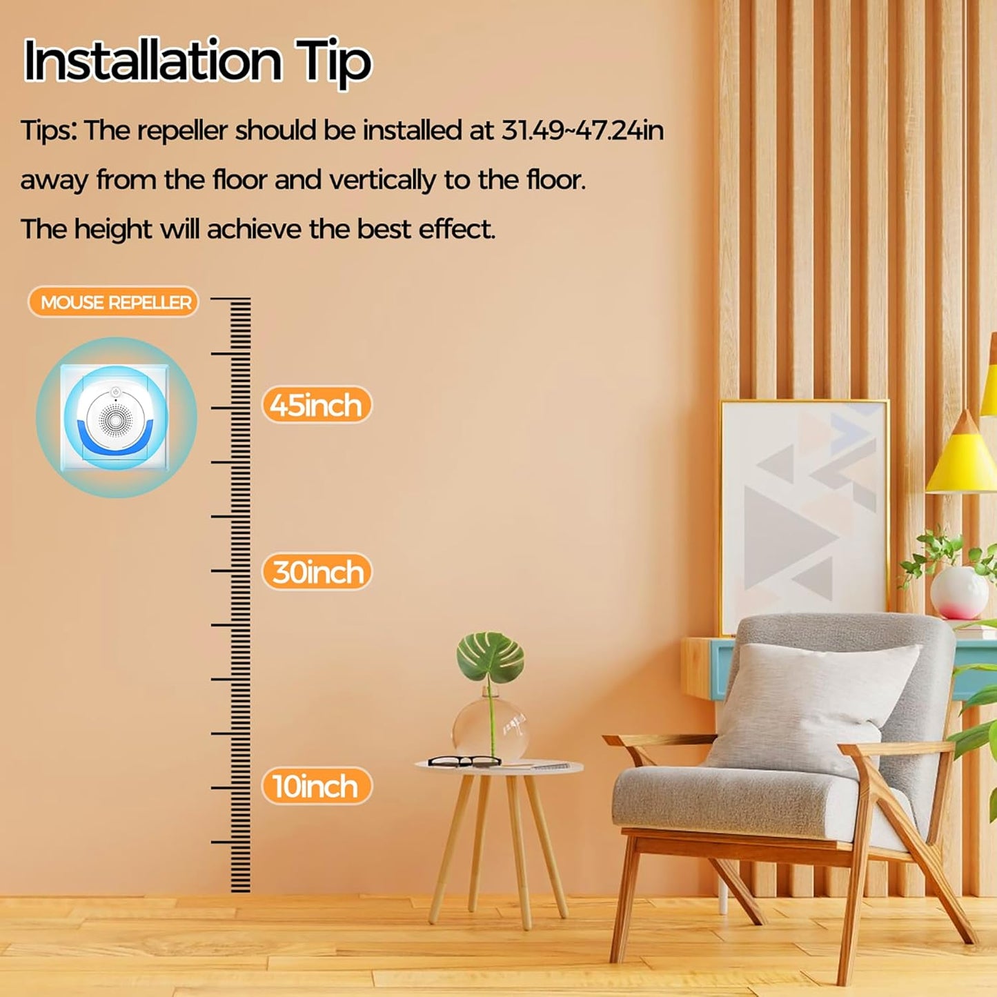 2026 Upgraded Ultrasonic Pest Repellent Indoor Insect Repeller, Pest Control for Roach, Rodent, Mouse, Bugs, Mosquito, Mice, Spider, Ant, Rodent Repellent Ultrasonic Plug in 2 Mode (6)