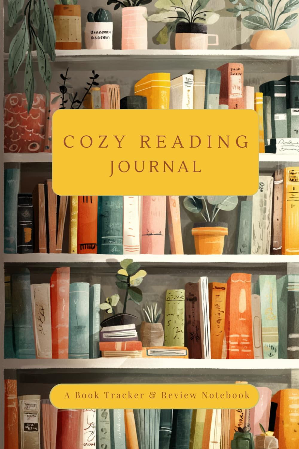 Cozy Reading Journal: Book Tracker & Review Notebook for Book Lovers | Reading Log & Challenge Journal