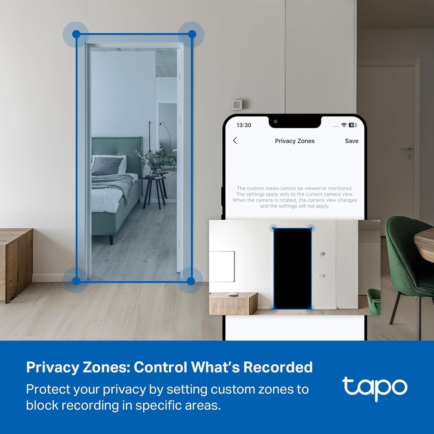 Tapo 2K Indoor/Outdoor Wired Security Camera - Works as a Baby Monitor & Pet Camera, Person/Motion/Baby Cry Detection, 2-Way Audio, Siren, Subscription-Free SD Storage or Optional Cloud, C113 (2-Pack)