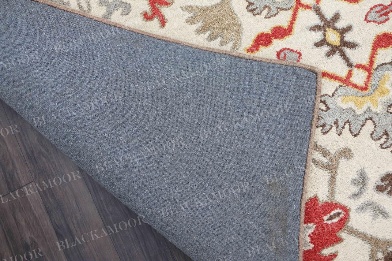 Dolphin Multi Handmade Tufted Wool Area Rug