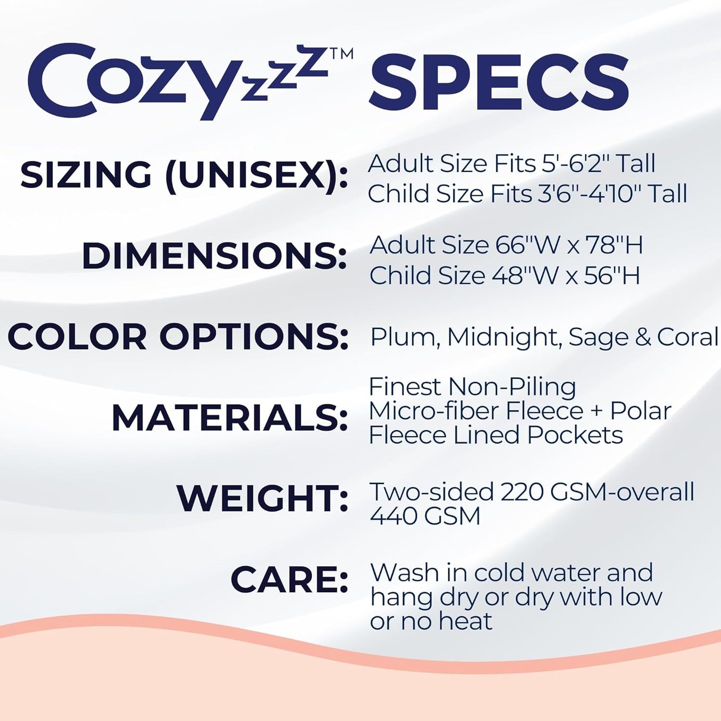 CozyCozzz – The Ultimate Comfort Blanket for Kids with Hand & Foot Pockets