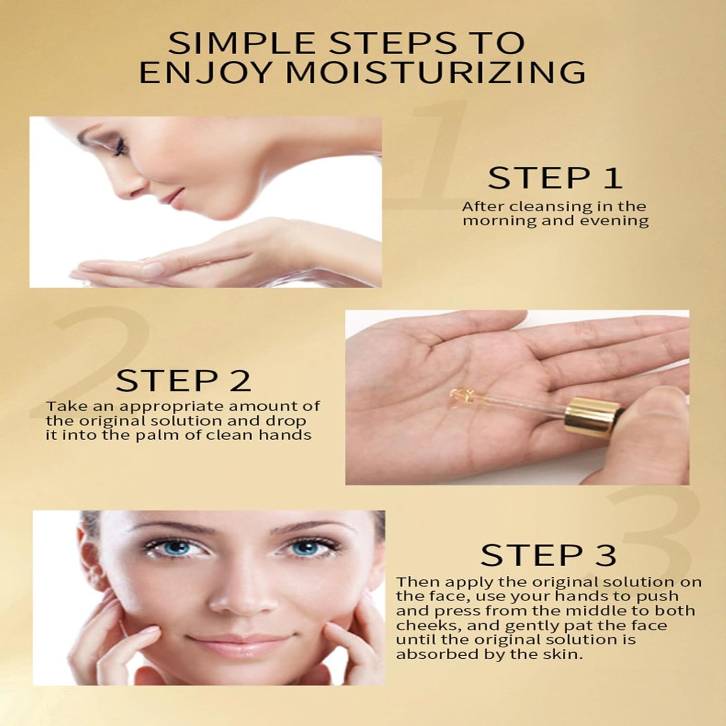 24K Gold Serum for Face, 2Pack Skin Tone Even Anti Aging Moisturizer with Vitamin,Glow Collagen Booster Serum Hyaluronic Acid for Dark Spots & Fine Lines, 2.02fl oz
