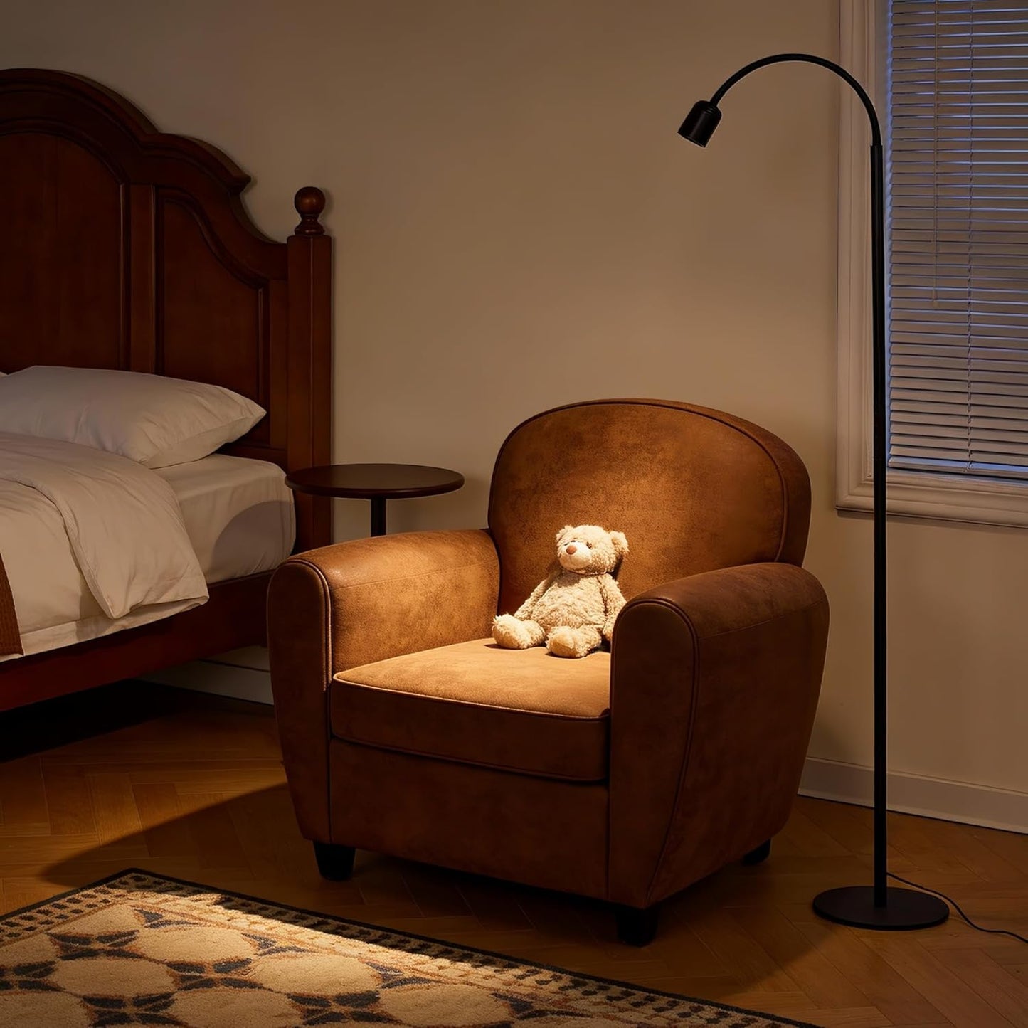 Aisilan LED Floor Lamp with Remote Control, Dimmable Standing Reading Lamp, Touch Control, Adjustable Color Temperature & Brightness, Modern Floor Lamps for Living Room Bedroom Office