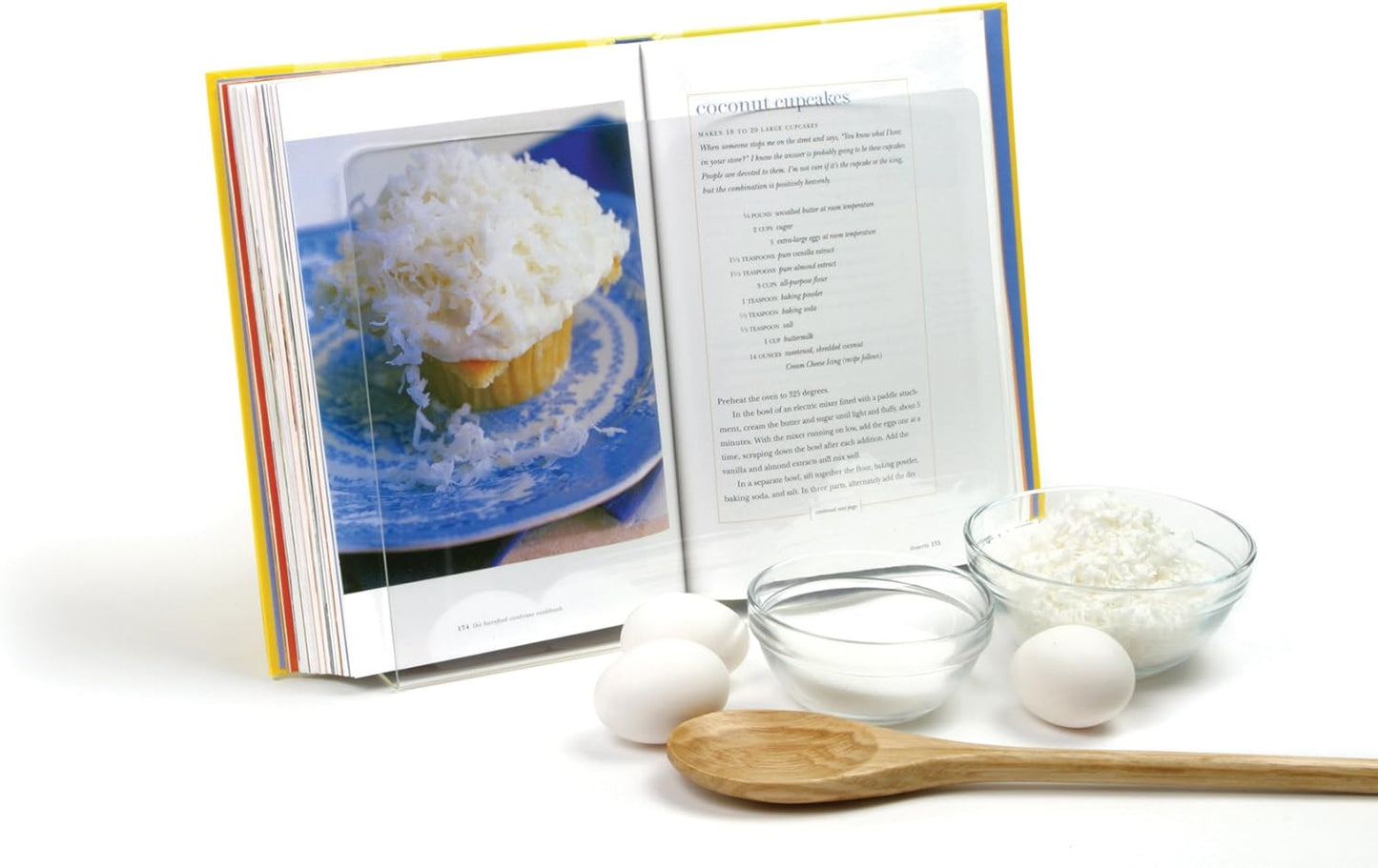 Norpro Acrylic CookBook / IPad / Tablet Holder, 9"D x 12.5"W x 3.25"H