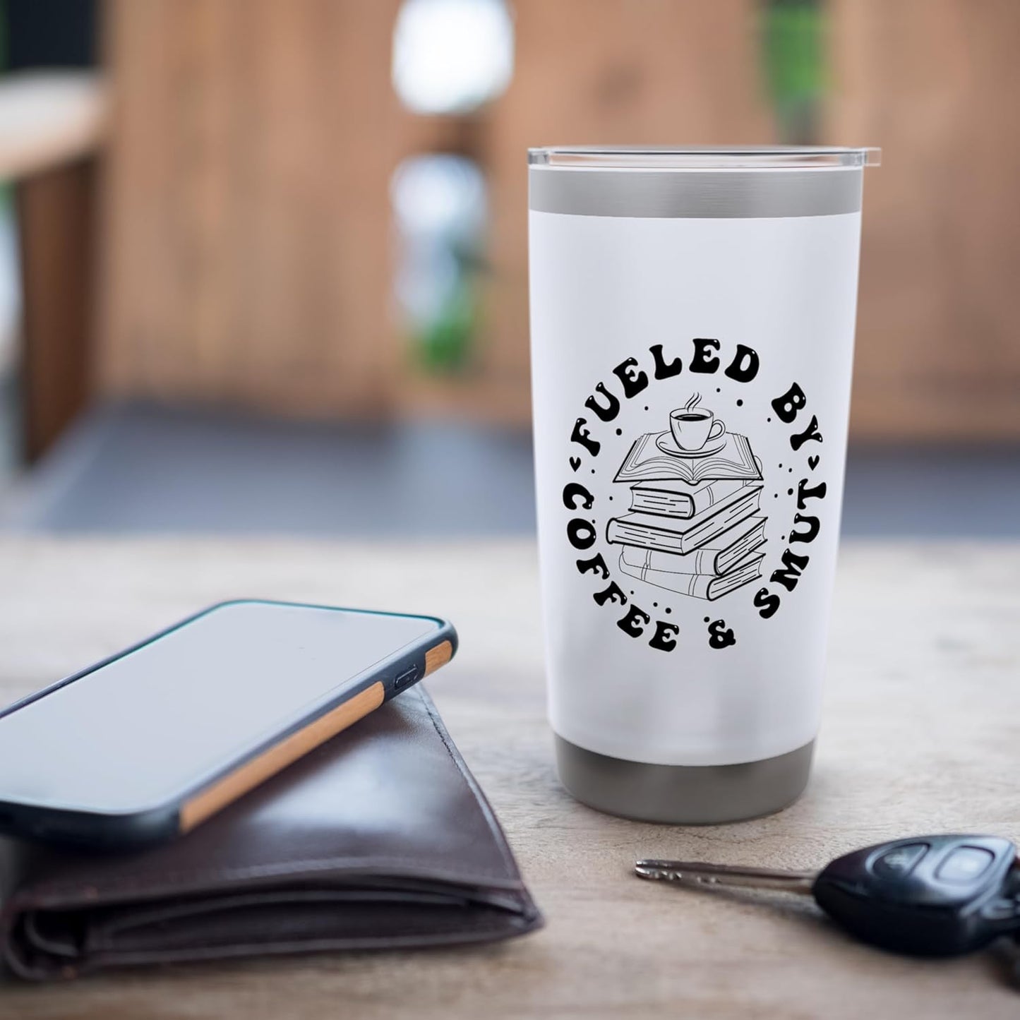 Smut Book Reader Stainless Steel Insulated Tumbler
