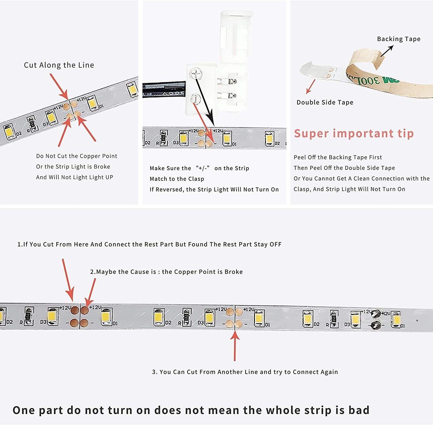 SENSKY Cabinet Lighting Kit Flexible LED Strip Lights Kit with Cabinet Sensor Switch for Gun Safe Cabinet Closet Pantry Wardrobe Lighting (6M)