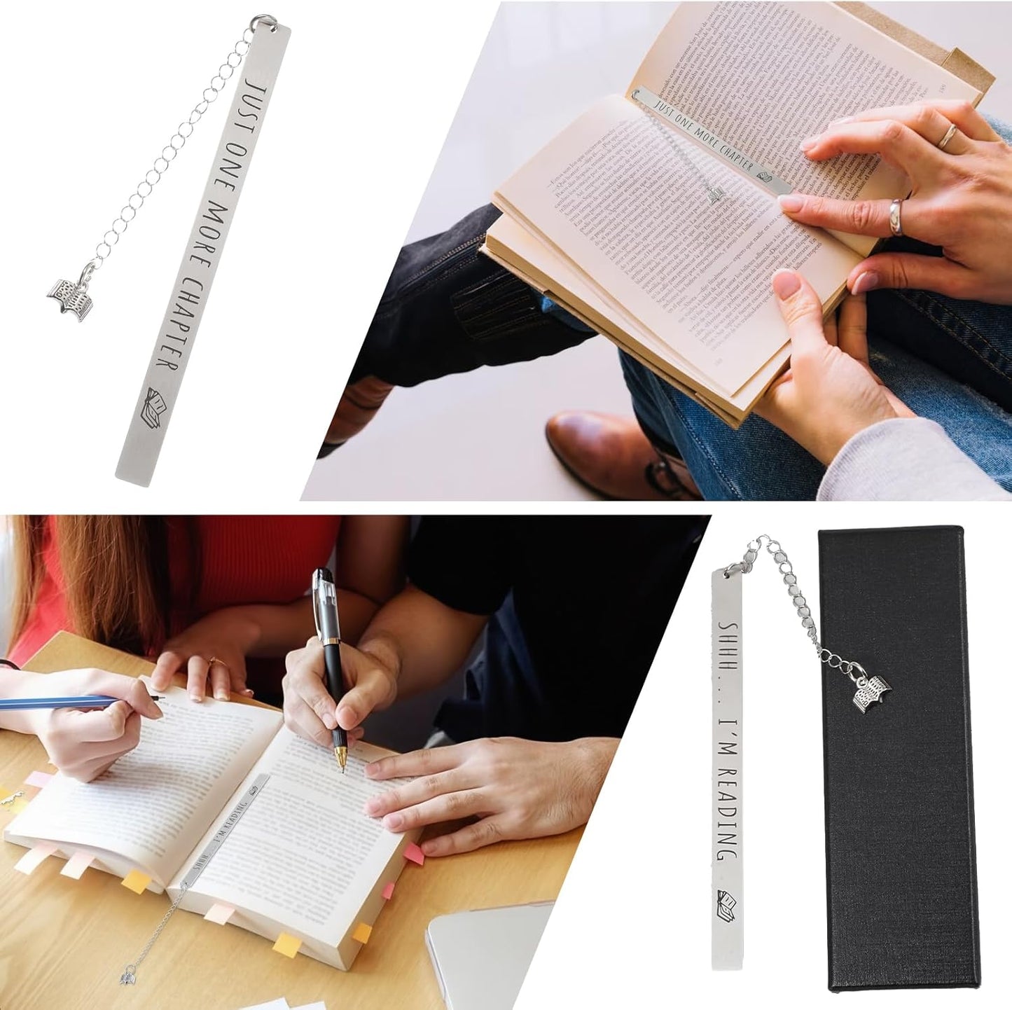 Funny Bookmarks Metal Bookmark for Women Cute Smutty Bookmarks for Reading Men Book Lovers Birthday Halloween Thanksgiving Christmas Gifts