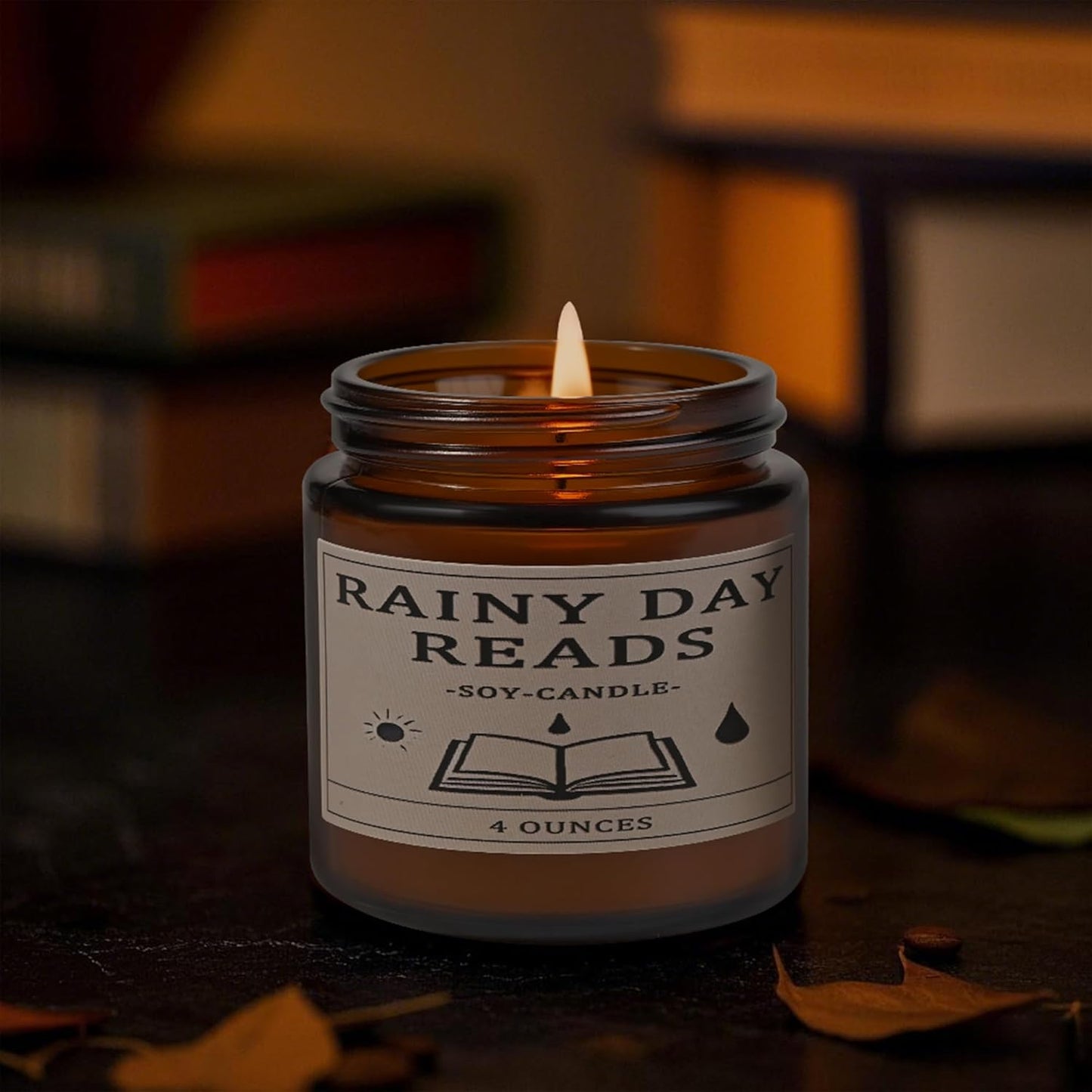 Book Lover Candle,Book Lovers Gift Ideas, Candle for Women, Reading Gifts, Birthday Gifts, Holiday, Scented Candles for Men, Women, Librarian