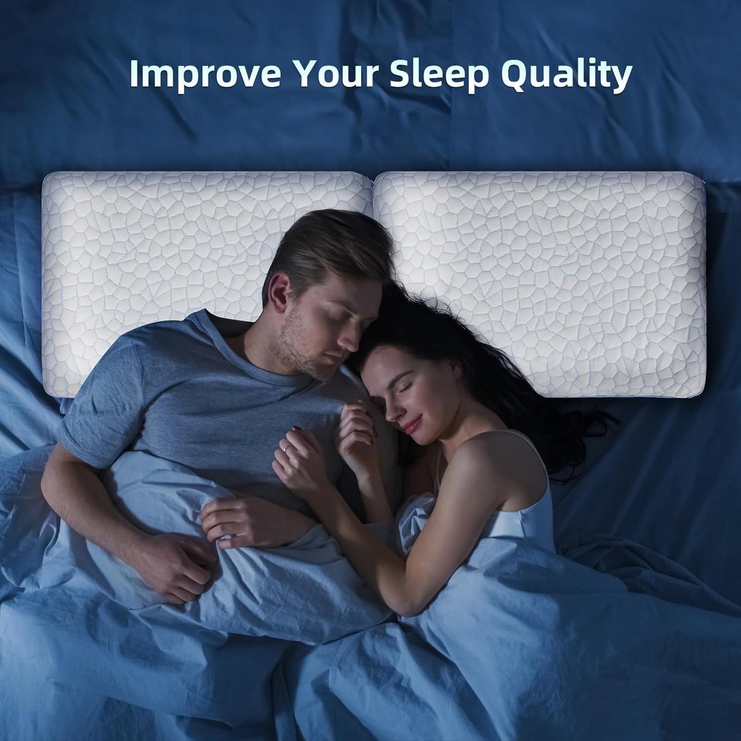 Ultra Thin Flat Pillows for Sleeping,Cooling Slim Memory Foam Pillow 2.75 in Height Ultra Thin Pillow,Low Profile Sleeper Pillows for Stomach Sleeper for Neck and Back Support Stomach Sleeping Pillow