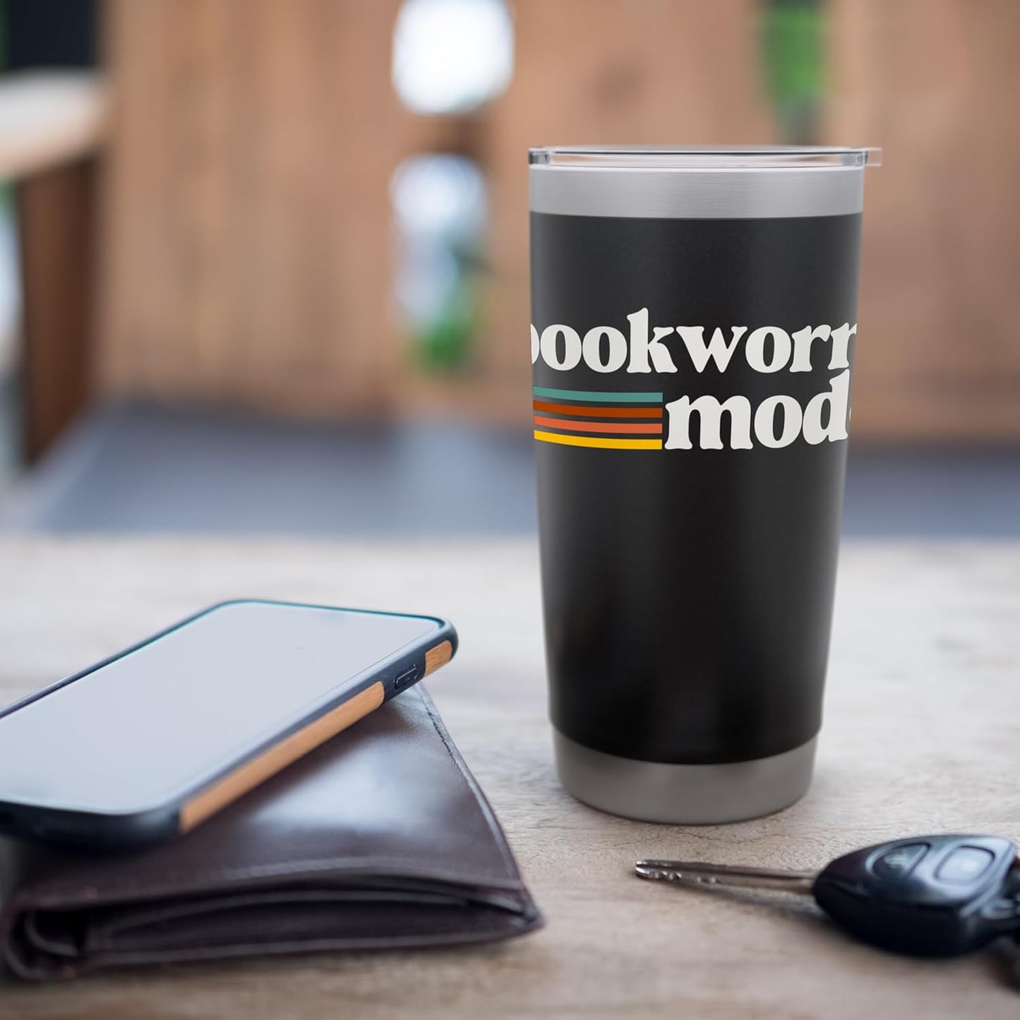 Bookworm Mode Women Reading Books Stainless Steel Insulated Tumbler