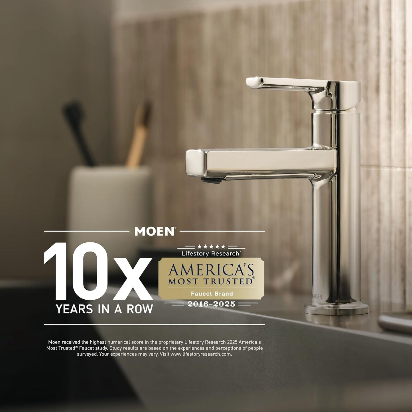 Moen Terra Beige Smart Shower 2-Outlet Digital Water System Controller for Thermostatic Shower Valve, TS3302TB