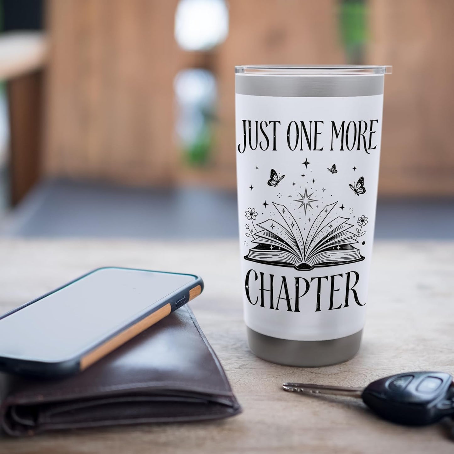 Just One More Chapter Reading Dark Romance Spicy Book Lover Stainless Steel Insulated Tumbler