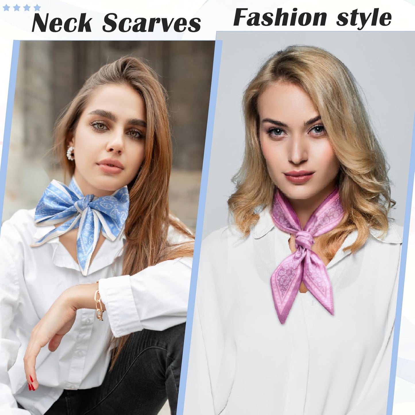 Fashion Scarves for Women Multifunctional Purse Scarf Boho Neck Scarves for Headband Bag Belt Hair Accessories