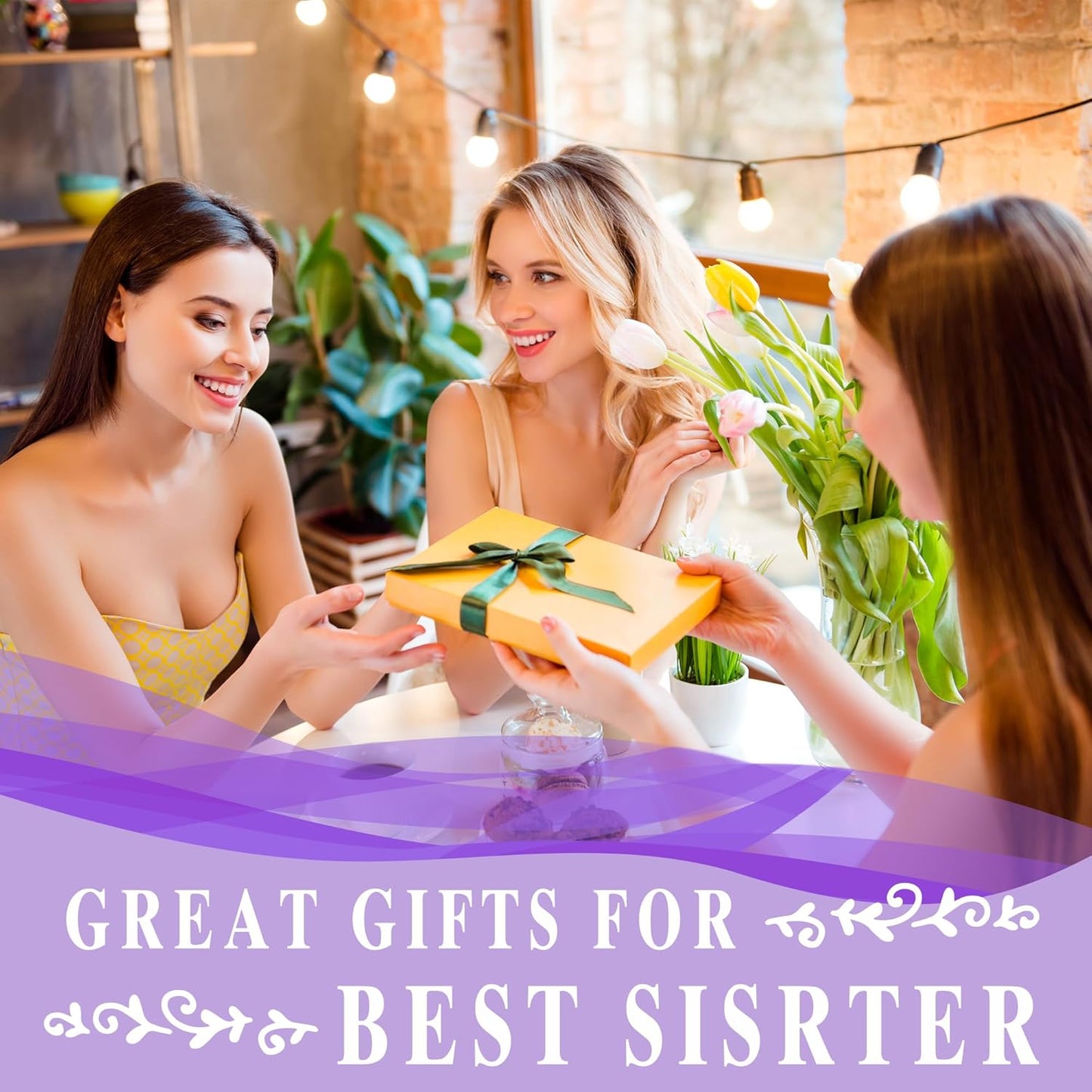 Sister Blanket, Sister Birthday Gifts, Sisters Gift from Sis, Birthday Gifts for Her, Bestie Gift, Best Sisters Ever Gift for Women on Graduation, Mother's Day, Christmas, 60"x50" Throw Blanket