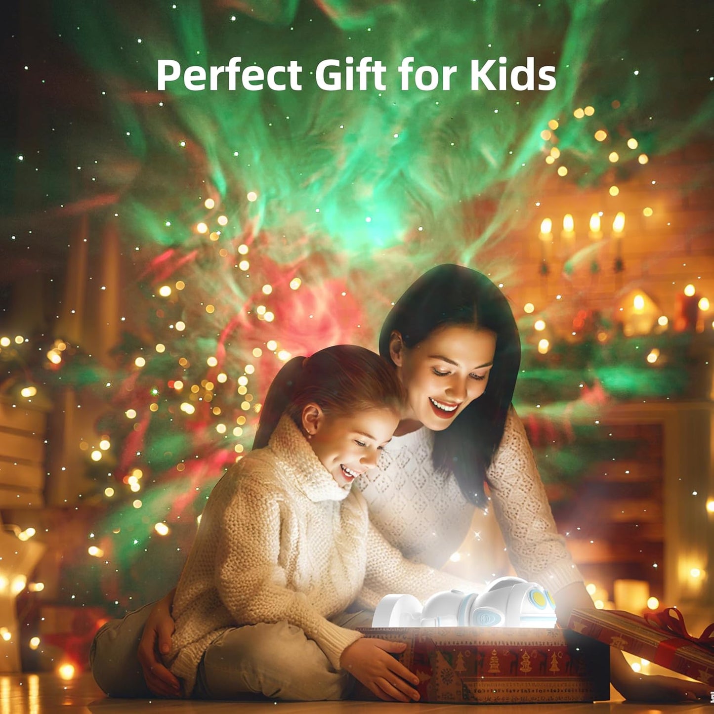 Apollo Star Galaxy Projector Night Light with 16 Light Effects, Nebula Ceiling LED Lamp for Bedroom and Room Decor, for Parties&Christmas &Birthday& Kids Gifts (Blue)