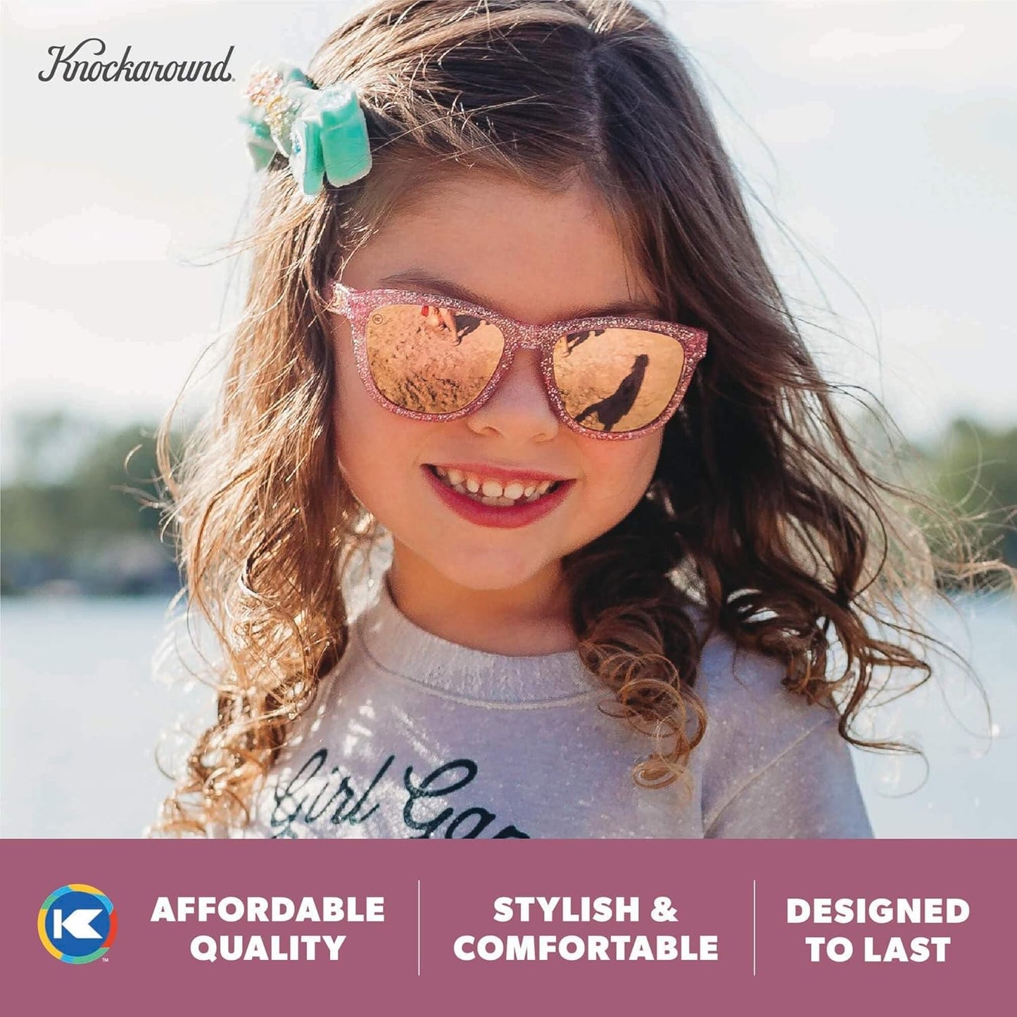Knockaround Kids Premiums Polarized Sunglasses for Kids - UV400 Protection