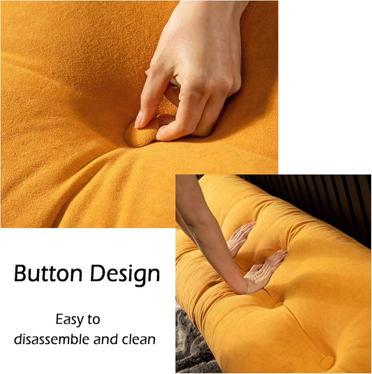 Triangle Headboard Pillow & Backrest Cushion - Removable Lumbar Support for Sofa & Bed, 120x50x20cm, Stylish Orange Decorative Pillow for Comfort & Relaxation (Green1 180 * 50 * 20cm)