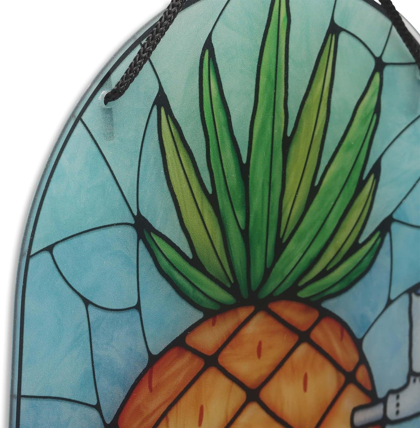 SpongeBob SquarePants Pineapple House Hanging Acrylic Wall Decor - Fun SpongeBob Sign for Bedroom or Office