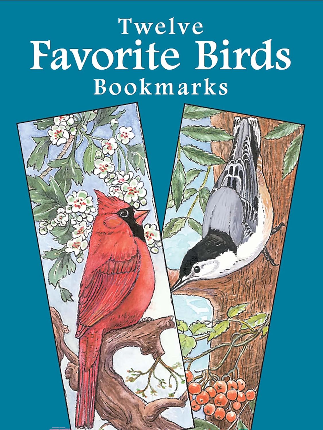 Twelve Favorite Birds Bookmarks (Dover Bookmarks)