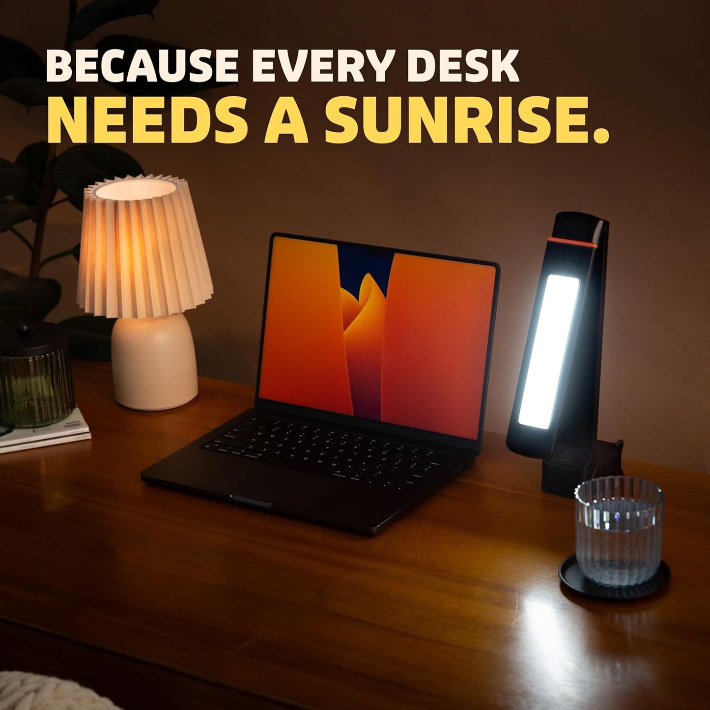 Circadian Optics Lumine Light Therapy Desk Lamp | As Seen On Shark Tank | 10,000 LUX UV-Free Full-Spectrum LEDs | Powerful & Large Light Panel | Sunlight Lamp for Seasonal Blues, Focus, Energy & Sleep