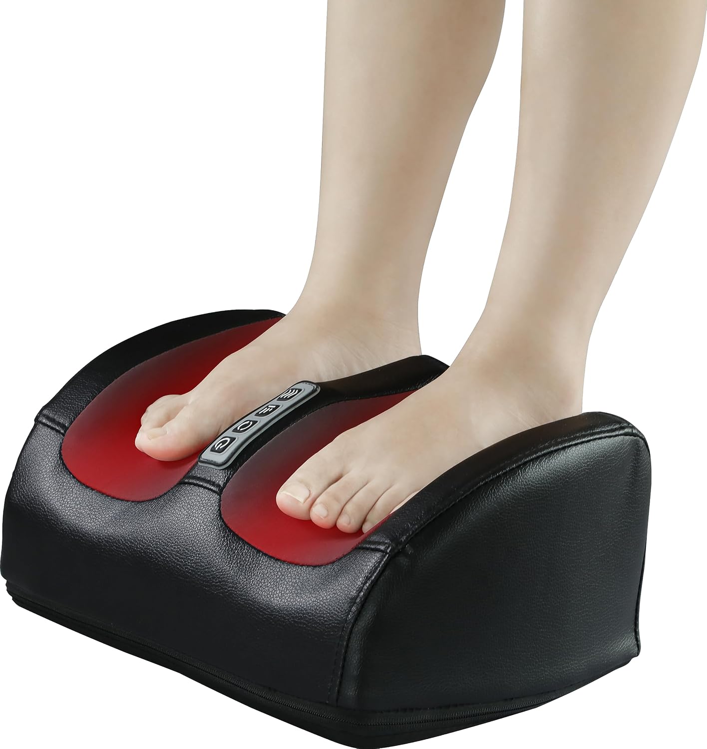 Shiatsu Foot Massager with Heat, FSA Eligible HSA Foot Massager for Foot Massage and Calf Massage, Foot and Calf Massager with Roller, Gifts for Mom & Dad, Valentines Day Gifts