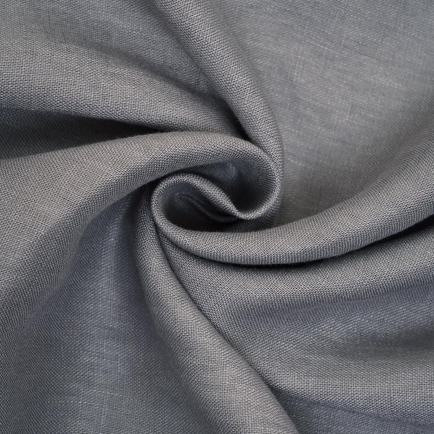 100% Pure Linen Blanket with Fringe, 49.6" x 59.8" - Linen Blankets Lightweight Breathable, Decorative Linen Throw Blanket for Living Room Couch Sofa and Bed,Gray