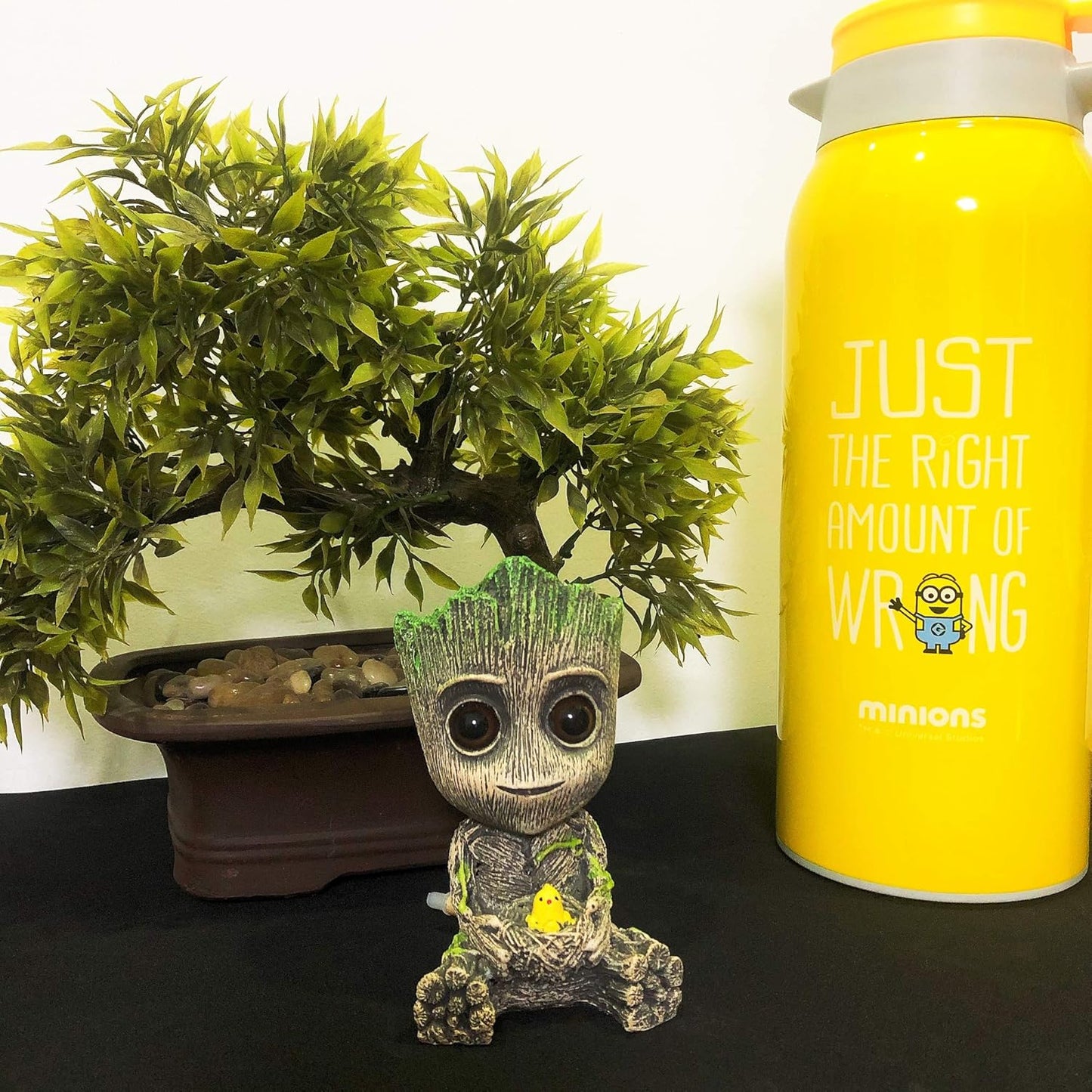 Aquarium Groot Air Bubbler Decorations Fish Tank Air Stone Set