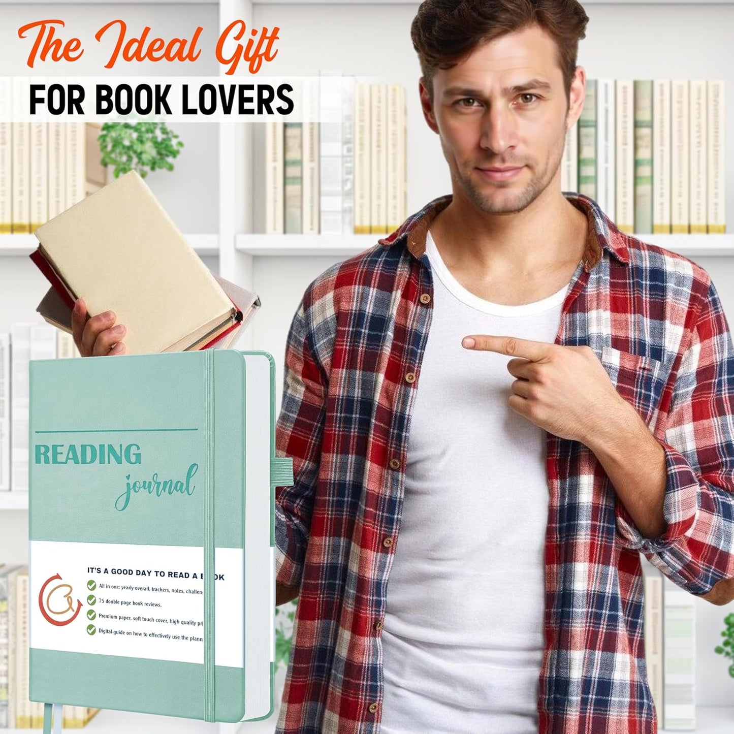 Reading Journals for Book Lovers, Book Tracker Journal, Book Review Journal, Reading Journal for Book Tracking, Book Journal for Book Lovers