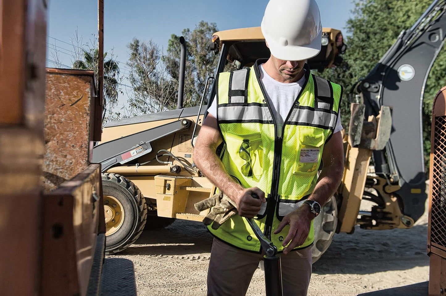Kishigo Unisex High Visibility Reflective High Performance Surveyors Vest S5004