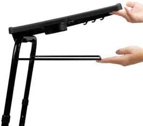 TV Tray Stand is an Adjustable Angle Sofa Stand Coffee Table with six Height adjustments and Three Angles,Retractable Cup Holder, Convenient and Comfortable tv Tray