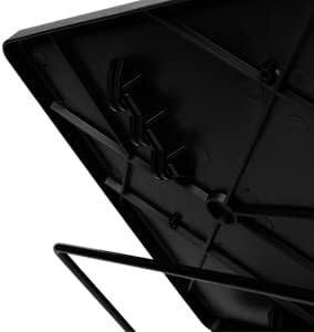 TV Tray Stand is an Adjustable Angle Sofa Stand Coffee Table with six Height adjustments and Three Angles,Retractable Cup Holder, Convenient and Comfortable tv Tray