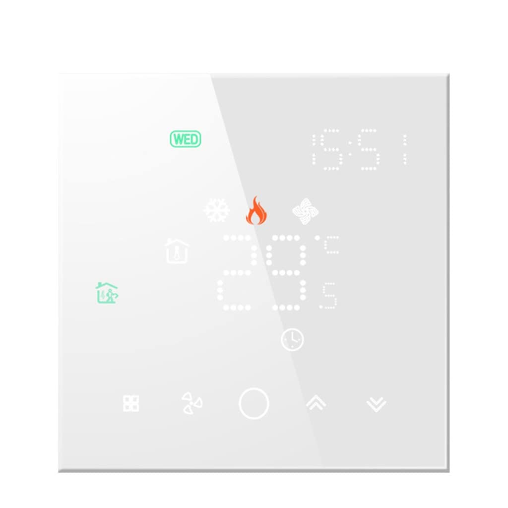 Tuya Smart Thermostat Gas Boiler Warm Floor Heating Home Temperature Controller Work