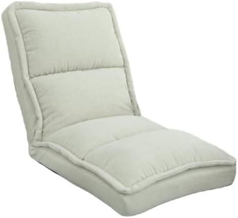 Folding Floor Gaming Chair,Adjustable Floor Lazy Sofa Chair,Indoor Chaise Lounge Folding Sofa Bed,for Adults Ideal for Reading Gaming Meditating, Folding Sofa Bed (Color :