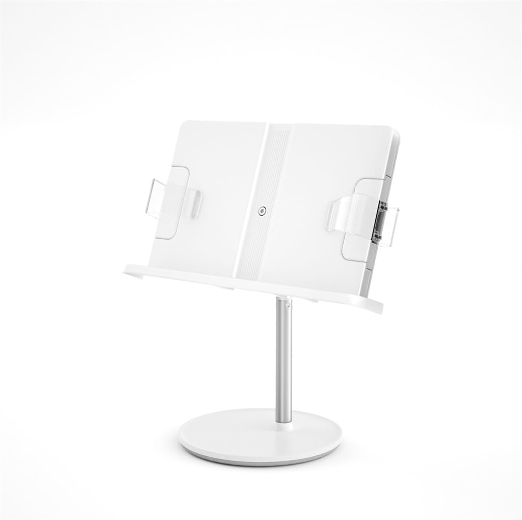 Book Clip Reading Frame Home Desktop Metal Office Adjustable Flat Plate Bracket