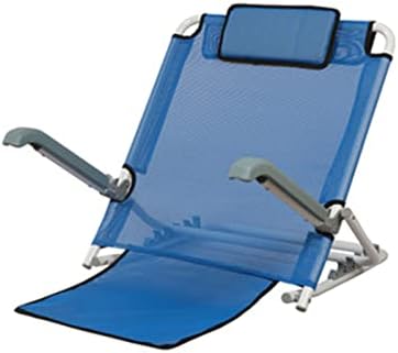 Bed Back Wedge Support,Adjustable Bed Back,Adjustable Bed Backrest with Armrests and Mesh Back Support Healthcare Angle Back Rest with Adjustable Features Blue Color