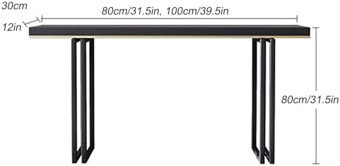 Sofa Tables Modern Wooden Console Table，Console Table for Entryway, Hallway Table/Bookshelf, Narrow Entryway Table, Narrow Sofa Table for Living Room, for Dining Room, Kitchen, Hallway, Cupb