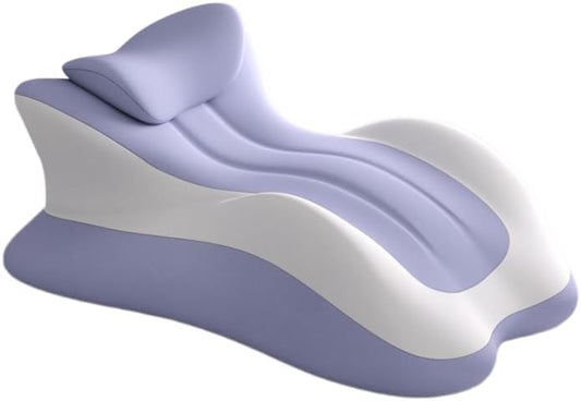 Ergonomic Memory Foam Wedge Pillow Set with Leg Elevator – Versatile Backrest for Reading, Relaxing & Intimate Positioning – Helps Relieve Back Pain, Acid Reflux & Swelling