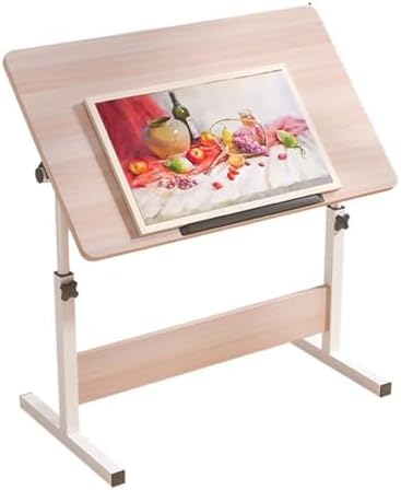 Drawing Tilting Tablet,Drafting Table,Folding Drawing Table, Height Adjustable Drafting Desk, Art Desk Reading Games and Paint for Home Office Couch Sofa Table (Size : 31.4in/80cm)