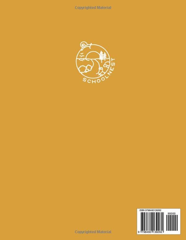 Reading Journal: Yellow Softcover Book Tracker by schoolnest