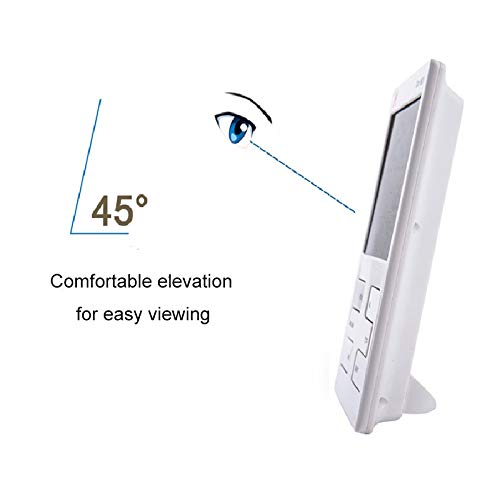 Digital Thermometer Hygrometer LCD Backlight Multifunctional Indoor Temperature Humidity Meter Clock